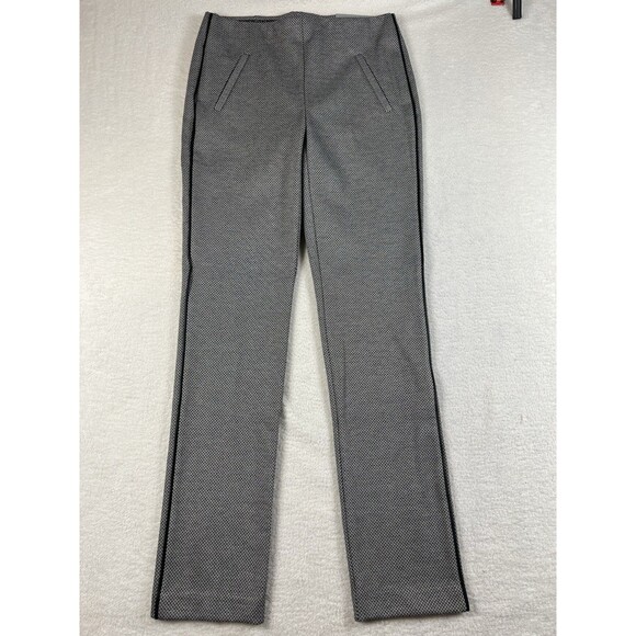 NWT Chicos Black So Slimming 360 Juliet Slim Leg Ankle Pants Chicos Sz 00T US 2T - Picture 1 of 7